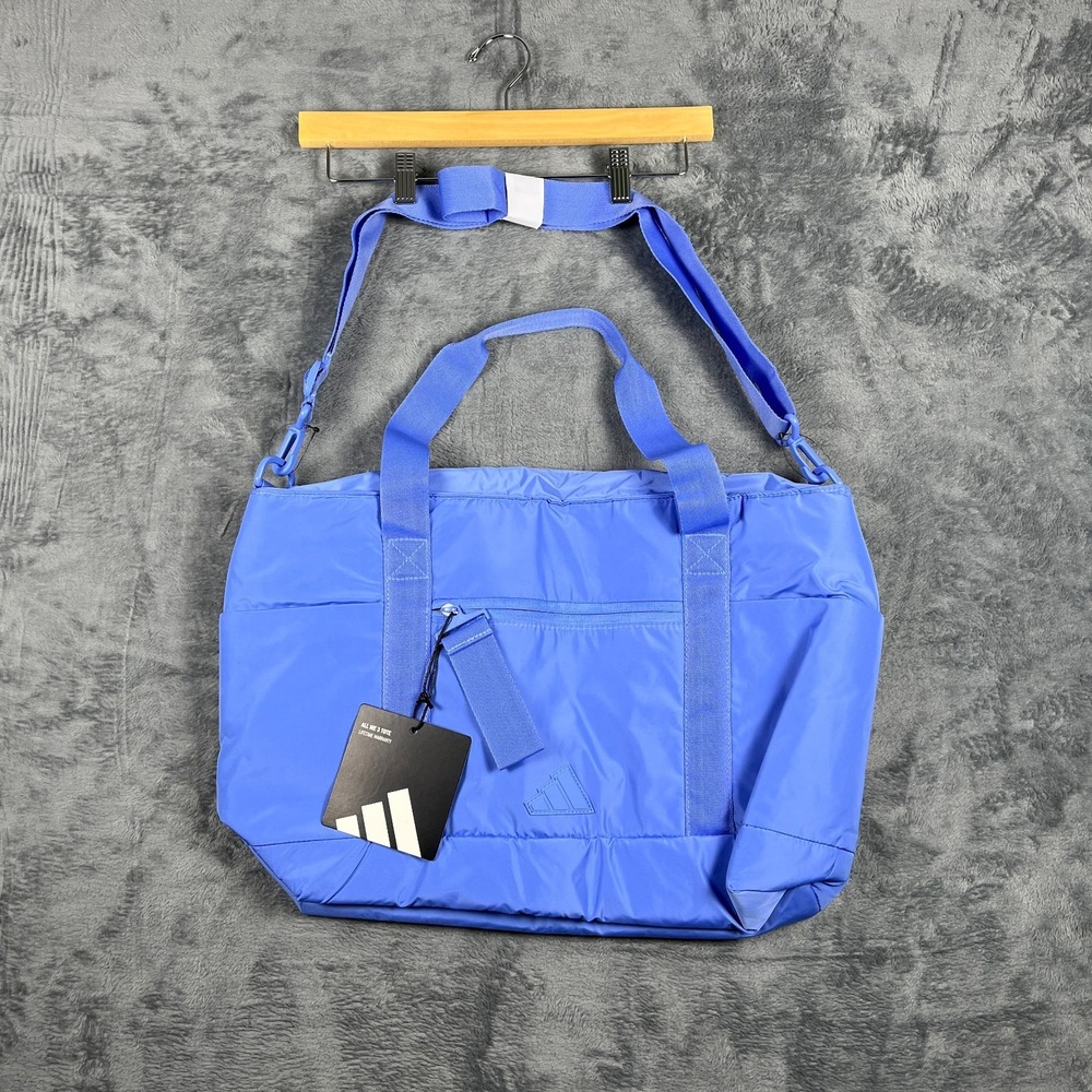 Adidas All Me 3 Tote Women's Handbag Blue Fusion Crossbody Bag JK5140 NEW